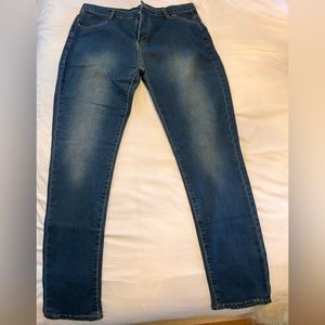 Classic Denim Wash Jeans Size XXL